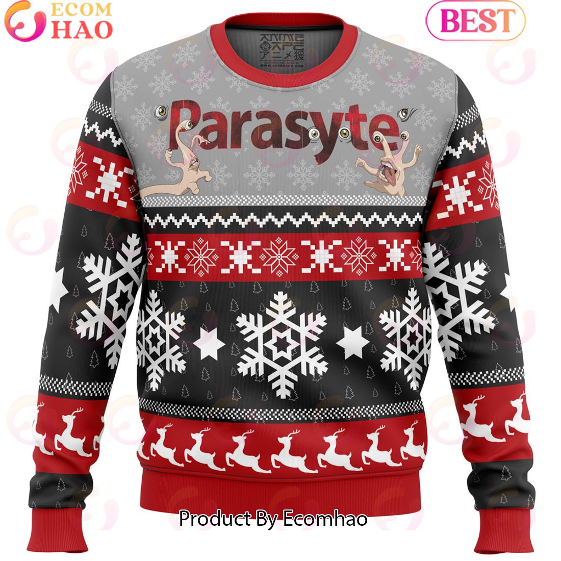 The Maxim Parasyte Ugly Christmas Sweater