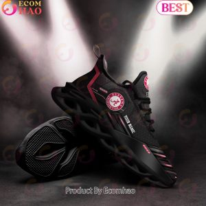 NCAA Alabama Crimson Tide Team Black Clunky Max Soul Shoes Sneakers Custom Your Name