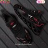 NCAA Alabama Crimson Tide Team Black Clunky Max Soul Shoes Sneakers Custom Your Name