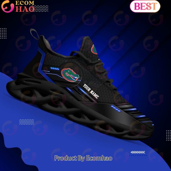 NCAA Florida Gators Team Black Clunky Max Soul Shoes Sneakers Custom Your Name