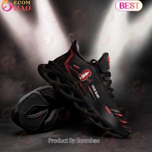 NCAA Stanford Cardinal Team Black Clunky Max Soul Shoes Sneakers Custom Your Name