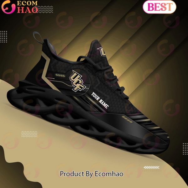 NCAA UCF Knights Team Black Clunky Max Soul Shoes Sneakers Custom Your Name