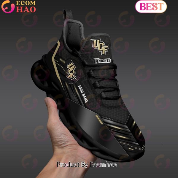 NCAA UCF Knights Team Black Clunky Max Soul Shoes Sneakers Custom Your Name