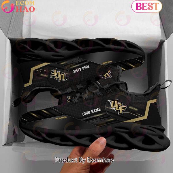 NCAA UCF Knights Team Black Clunky Max Soul Shoes Sneakers Custom Your Name
