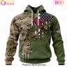NFL Atlanta Falcons Special Camo Design For Veterans Day 3D Hoodie NFL Atlanta Falcons Special Camo Design For Veterans Day 3D Hoodie