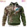 NFL Los Angeles Rams Special Camo Design For Veterans Day 3D Hoodie