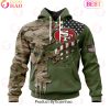 NFL Seattle Seahawks Special Camo Design For Veterans Day 3D Hoodie