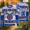 NCAA Auburn Tigers Reindeer Light Ugly Christmas Sweater NCAA Auburn Tigers Reindeer Light Ugly Christmas Sweater