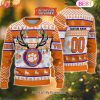 NCAA Boise State Broncos Reindeer Light Ugly Christmas Sweater NCAA Boise State Broncos Reindeer Light Ugly Christmas Sweater