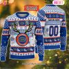 NCAA Clemson Tigers Reindeer Light Ugly Christmas Sweater NCAA Clemson Tigers Reindeer Light Ugly Christmas Sweater