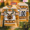 NCAA Ole Miss Rebels  Reindeer Light Ugly Christmas Sweater