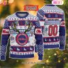 NCAA Oregon Ducks Reindeer Light Ugly Christmas Sweater