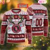 NCAA Tennessee Volunteers Reindeer Light Ugly Christmas Sweater
