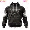 Personalized NHL Seattle Kraken Special Black Camo Design For Veterans Day 3D Hoodie
