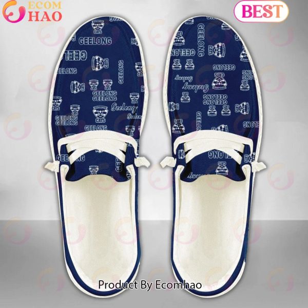 AFL Geelong New Hey Dude Shoes Gift For Fans – Limited Edition
