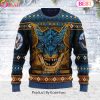 Monster Hunter WYVERN OF MALICE Let’s Go Monster Hunting Unisex Ugly Christmas Sweater For Men and Women