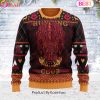 ROTTEN VALE, Let’s Go Monster Hunting, Blood Puppy, Unisex Ugly Christmas Sweater For Men and Women