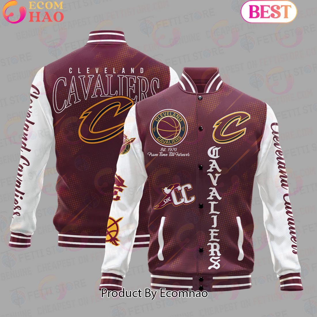 NBA Cleveland Cavaliers National Basketball Association Varsity Jacket