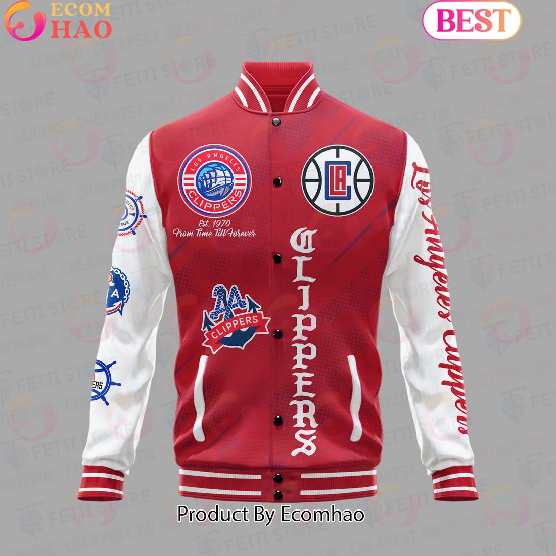 NBA LA Clippers National Basketball Association Varsity Jacket