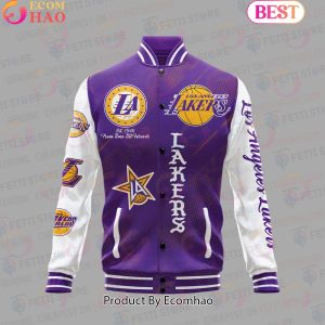 NBA Los Angeles Lakers National Basketball Association Varsity Jacket