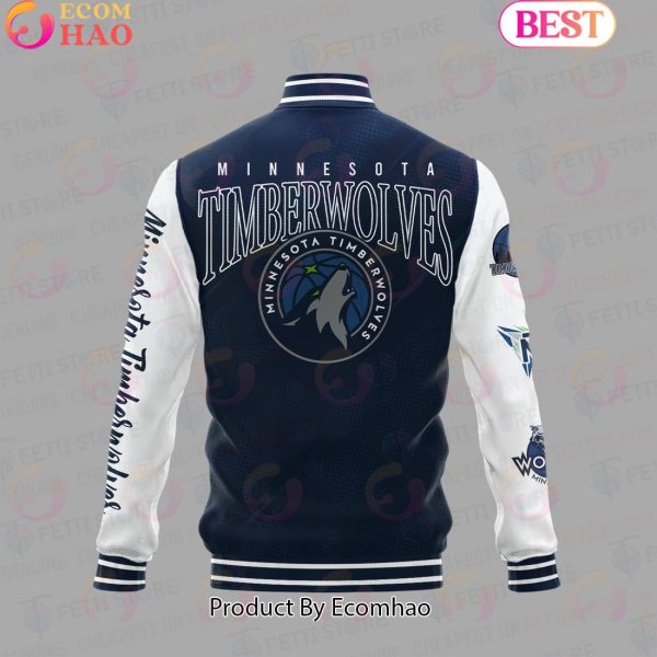 NBA Minnesota Timberwolves National Basketball Association Varsity Jacket
