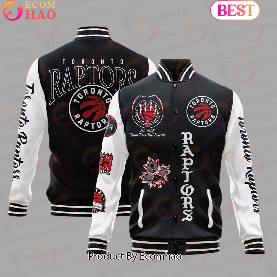 NBA Toronto Raptors National Basketball Association Varsity Jacket