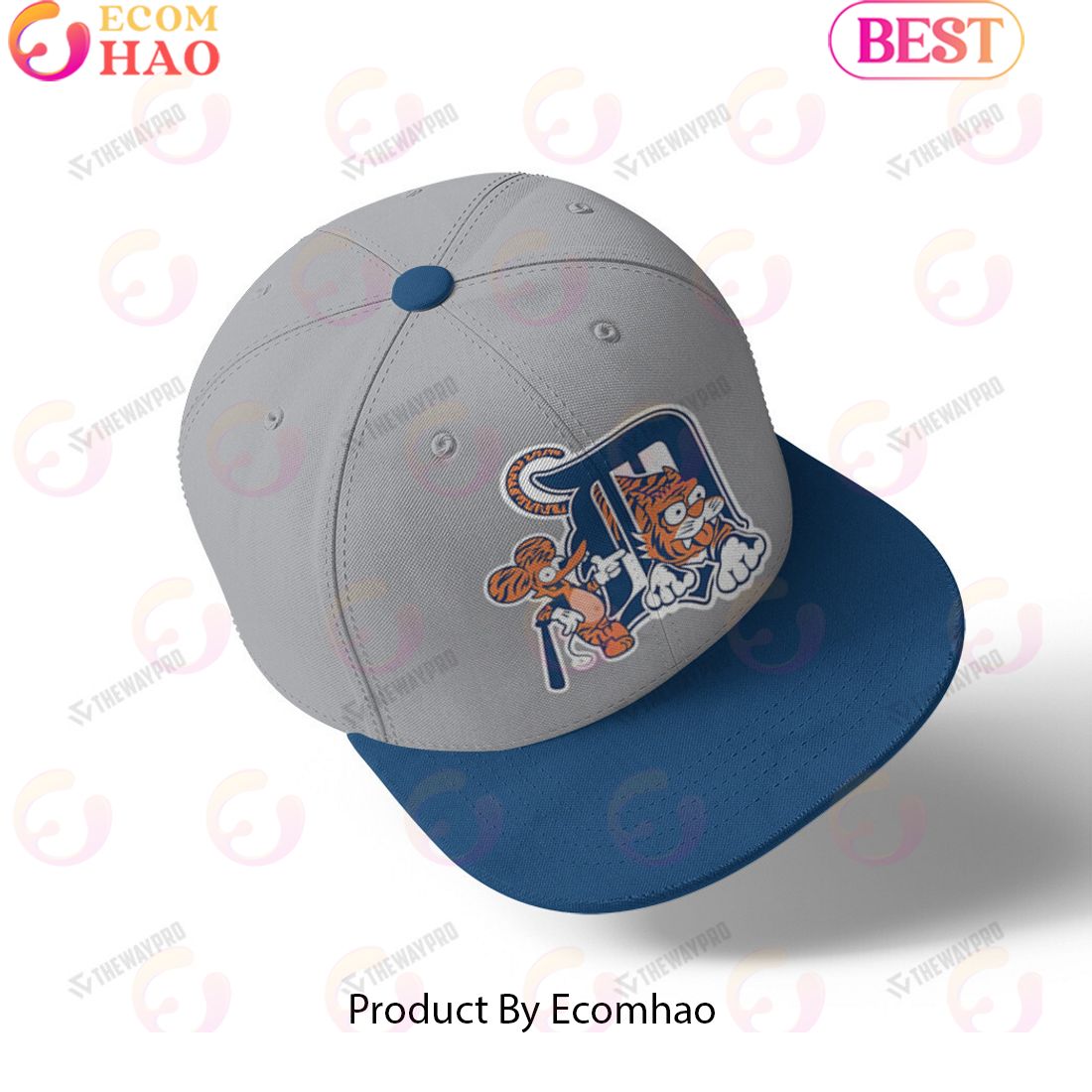 Baseball the SS Detroit Itchy & Scratchys Custom Baseball Cap