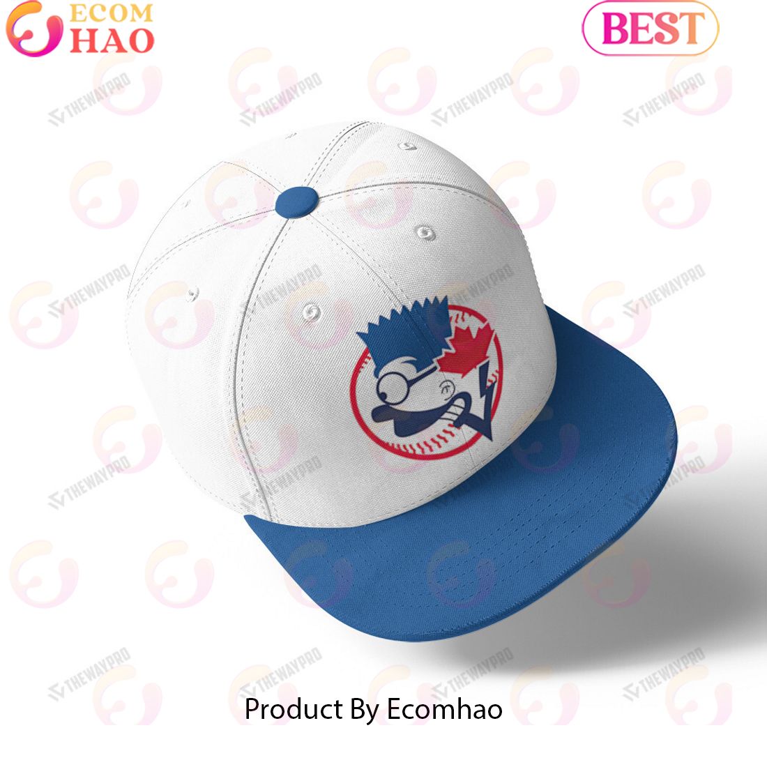 Baseball the SS Toronto Bart Jays Custom Baseball Cap