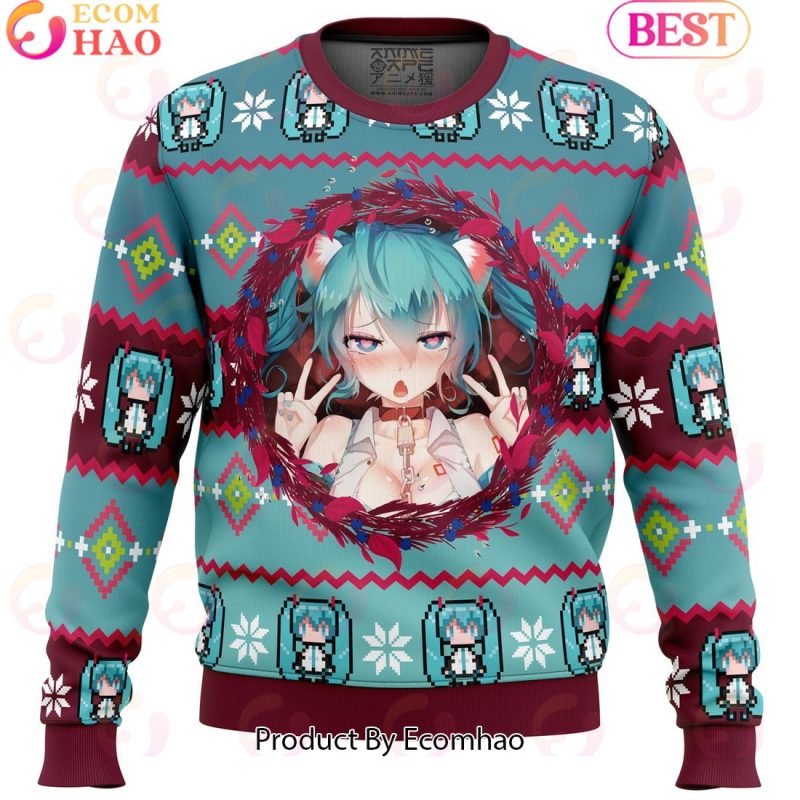 ahegao christmas sweater