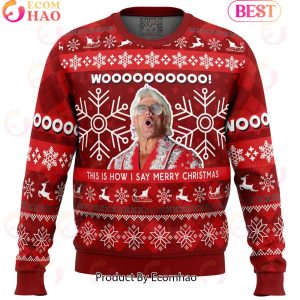 Christmas Flair Pro Wrestling Ugly Christmas Sweater
