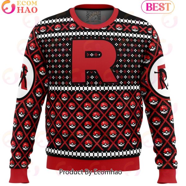 Christmas I Choose You Pokemon Ugly Christmas Sweater