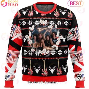 Eddie Van Halen Ugly Christmas Sweater