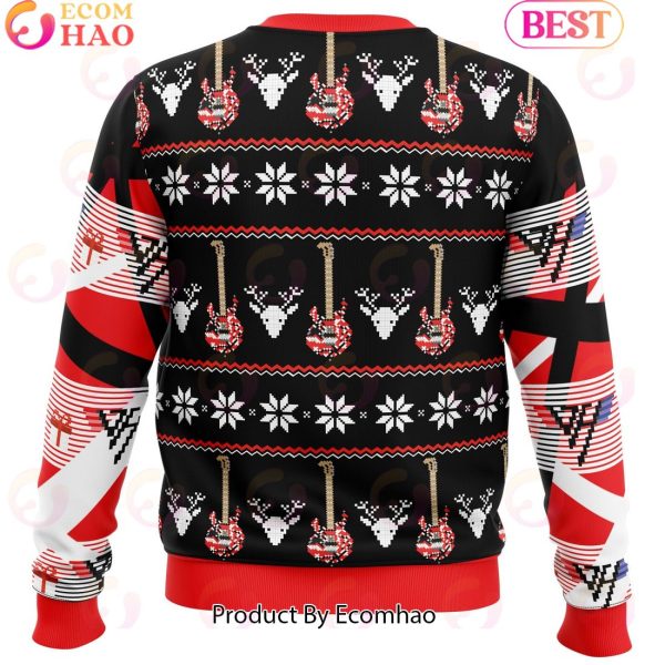 Eddie Van Halen Ugly Christmas Sweater