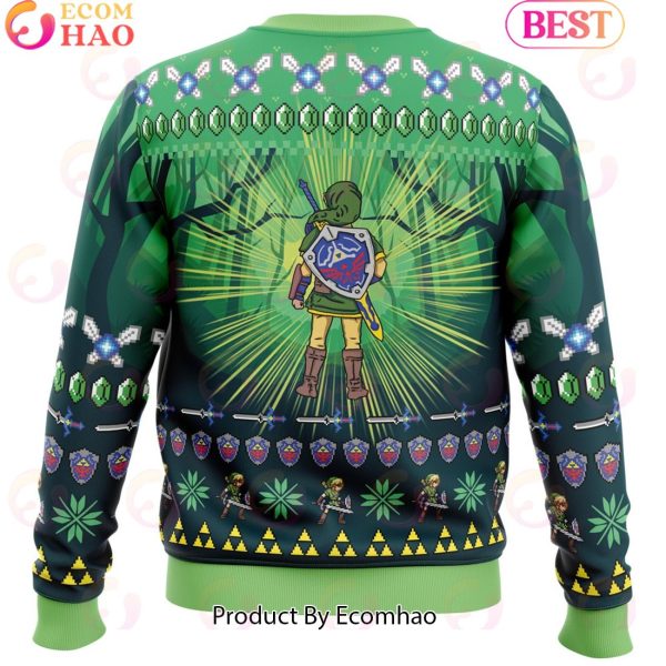 Link Legend of Zelda Ugly Christmas Sweater