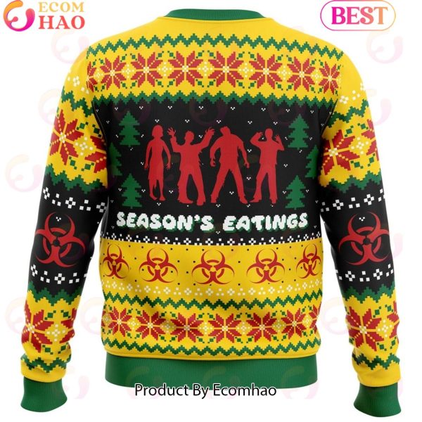 Season’s Eatings Zombie Ugly Christmas Sweater