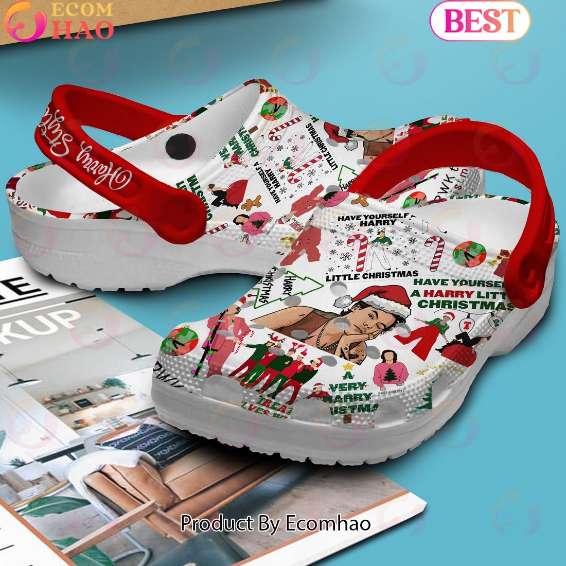 Harry Styles Little Christmas Harry Christmas Crocs