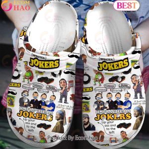 Impractical Jokers Up Your Ass And To The Left Crocs