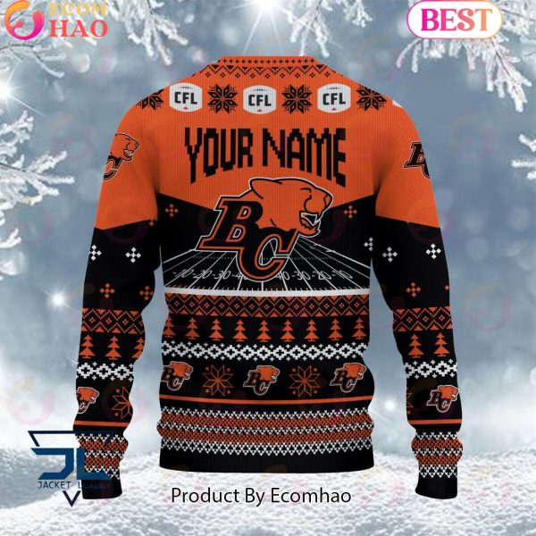 CFL BC Lions Special Mascot Design Ugly Sweater