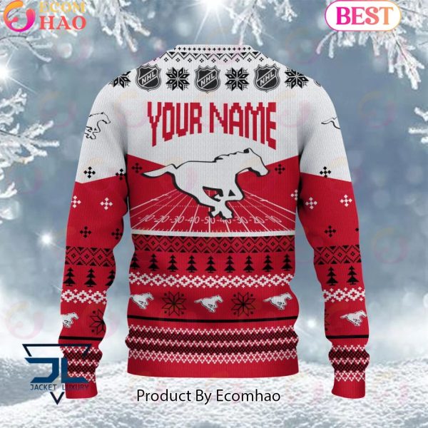 CFL Calgary Stampeders Special Mascot Design Ugly Sweater