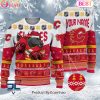 NHL Carolina Hurricanes Angry Mascot Design Ugly Sweater