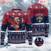 NHL Edmonton Oilers Angry Mascot Design Ugly Sweater
