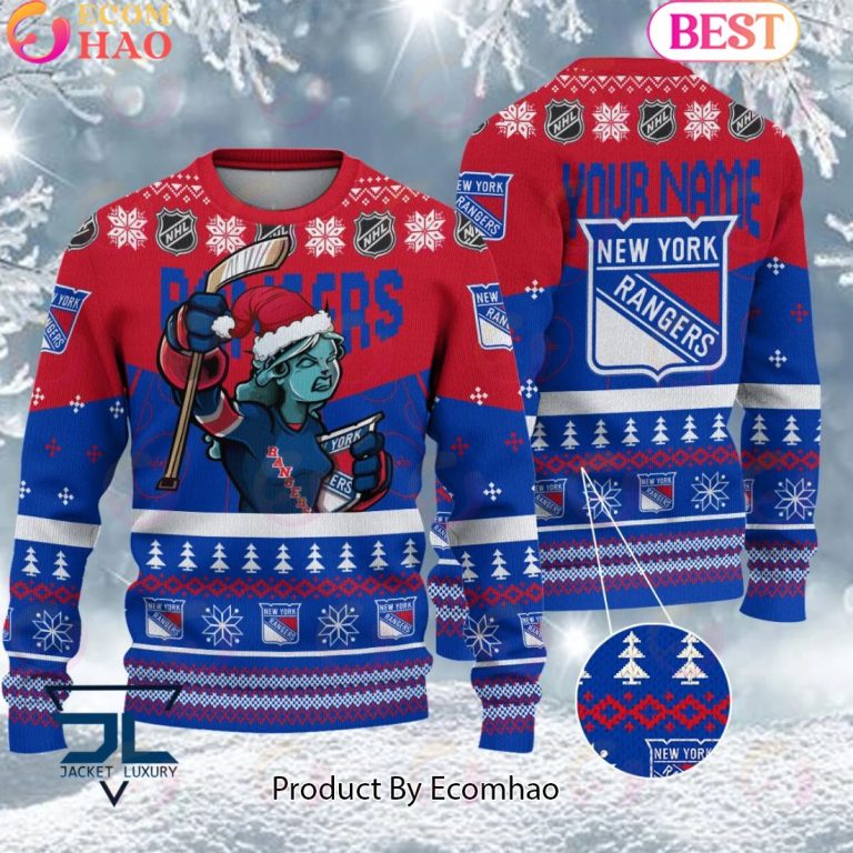 Pro Standard NHL New York Rangers Classic Pull-Over Men Hoodie Royal Blue main image 0