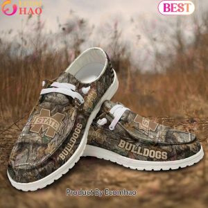 NCAA Mississippi State Bulldogs Camo Hunting Hey Dude Shoes Football