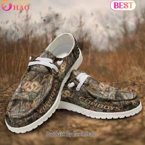 NCAA Oklahoma State Cowboys Camo Hunting Hey Dude Shoes Football