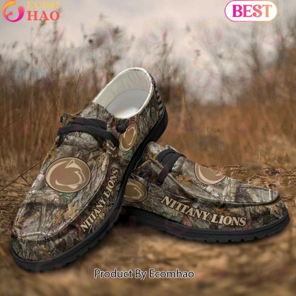 NCAA Penn State Nittany Lions Camo Hunting Hey Dude Shoes Football