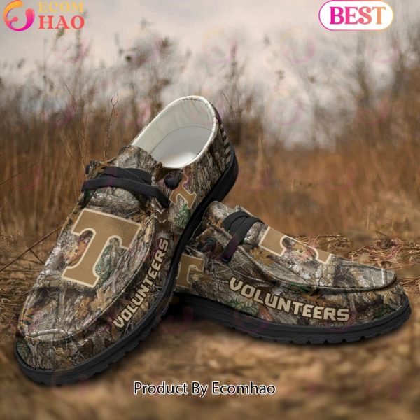 NCAA Tennessee Volunteers Camo Hunting Hey Dude Shoes Football