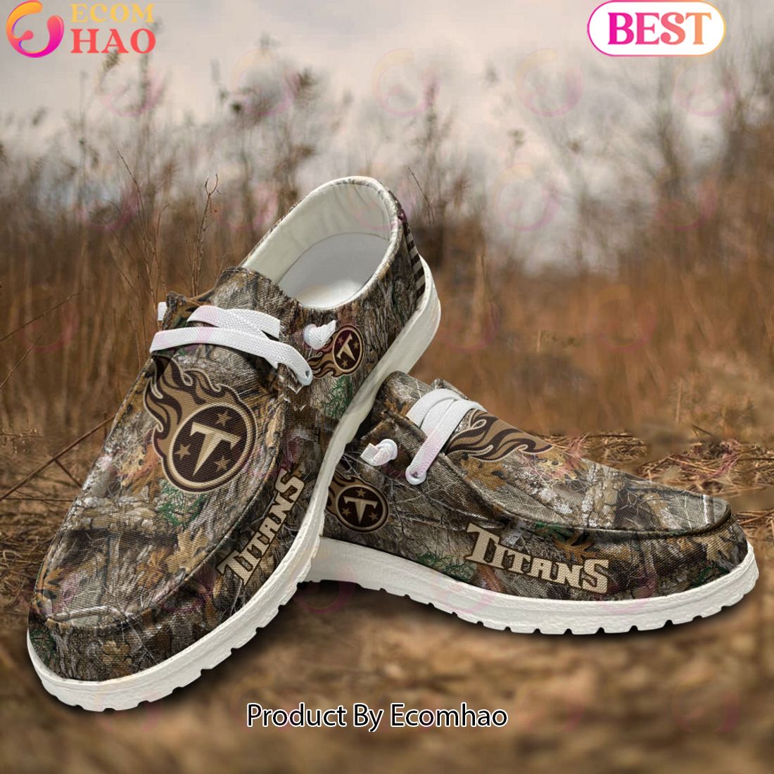 NFL Seattle Seahawks Camo Hunting Hey Dude Shoes Football