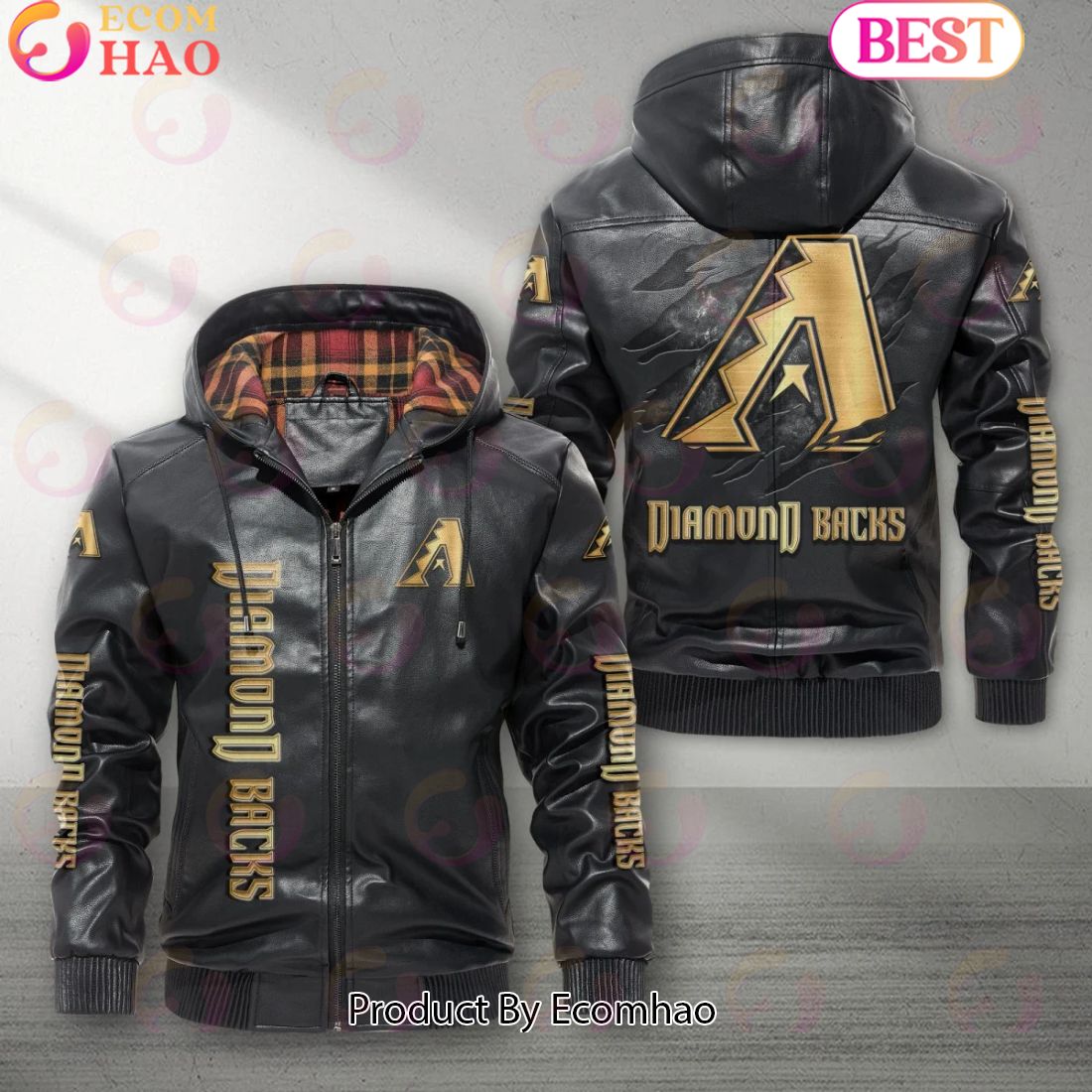 MLB Arizona Diamondbacks NEW Leather Jacket 2023