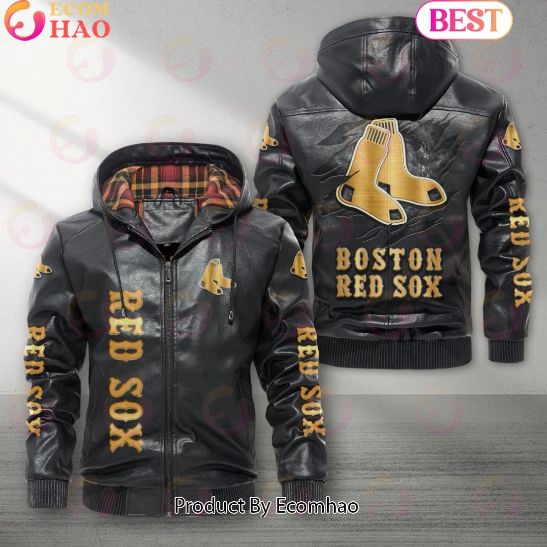 MLB Boston Red Sox NEW Leather Jacket 2023