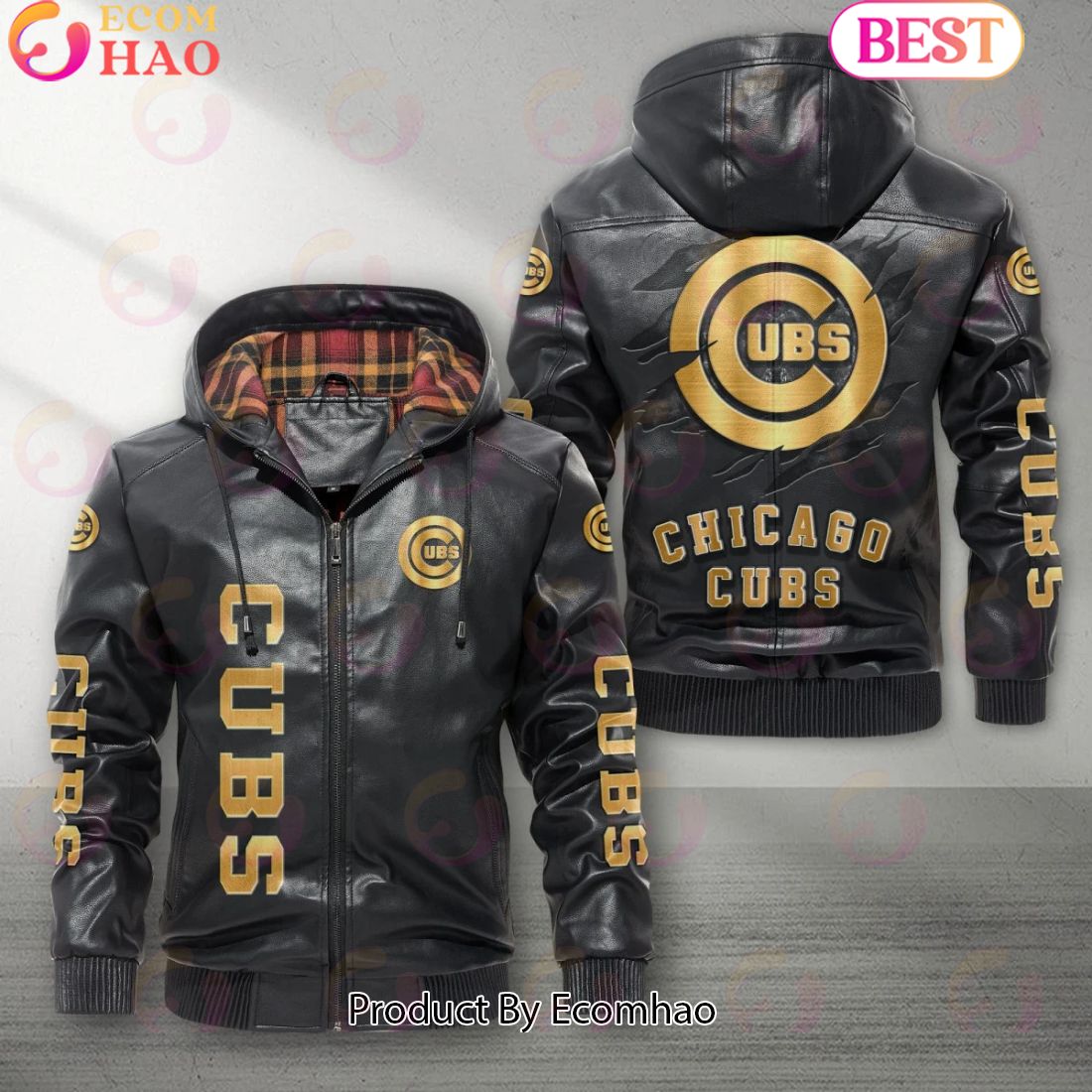 MLB Chicago Cubs NEW Leather Jacket 2023